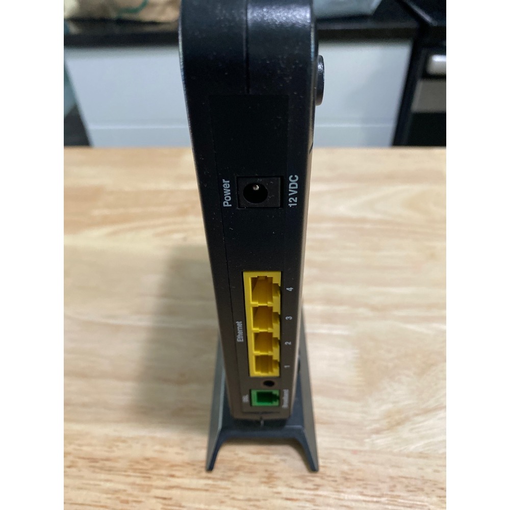 Netgear AT&T ADSL2+ WiFi Router Modem B90-755025-15 GADSL Black 4-Port Ethernet